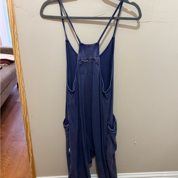 FP Movement by Free People Navy Blue Strappy Jumpsuit Romper - Picture 2 of 2